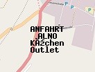 Anfahrt zum ALNO Küchen Outlet  in Pfullendorf (Baden-Württemberg)