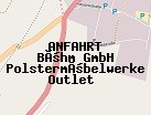 Anfahrt zum Böhm GmbH Polstermöbelwerke Outlet  in Metten (Bayern)