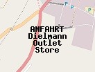 Anfahrt zum Dielmann Outlet Store in Groß-Gerau (Hessen)