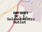 Anfahrt zum Dr. C. Soldan's Outlet  in Nürnberg (Bayern)