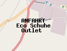 Anfahrt zum Eco Schuhe Outlet  in Metzingen (Baden-Württemberg)