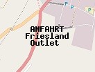 Anfahrt zum Friesland Outlet  in Varel (Niedersachsen)