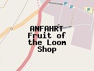 Anfahrt zum Fruit of the Loom Shop in Kaiserslautern (Rheinland-Pfalz)