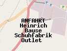Anfahrt zum Heinrich Bause Schuhfabrik Outlet  in Kleve (Nordrhein-Westfalen)