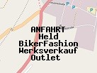 Anfahrt zum Held BikerFashion Werksverkauf Outlet  in Burgberg (Bayern)