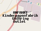 Anfahrt zum Kinderwagenfabrik Göhring Outlet  in Marktgraitz (Bayern)