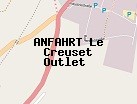 Anfahrt zum Le Creuset Outlet  in Ingolstadt (Bayern)