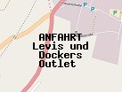 Anfahrt zum Levis und Dockers Outlet  in Wustermark (Brandenburg)