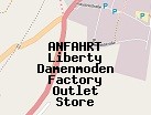 Anfahrt zum Liberty Damenmoden Factory Outlet Store in Lübbecke (Nordrhein-Westfalen)