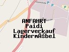 Anfahrt zum Paidi Lagerverkauf Kindermöbel in Hafenohr (Bayern)