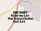 Anfahrt zum Rohrmeier Markenschuhe Outlet  in Aschaffenburg (Bayern)