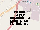 Anfahrt zum Seger Automobile GmbH & Co. KG Outlet  in Würzburg (Bayern)
