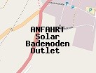 Anfahrt zum Solar Bademoden Outlet  in Bindlach (Bayern)