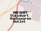 Anfahrt zum Steinhart  Wachswaren Outlet  in Krumbach (Bayern)