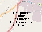 Anfahrt zum Adam Leibmann Lederwaren Outlet  in Miltenberg (Bayern)