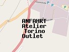 Anfahrt zum Atelier Torino Outlet  in Wolfsburg (Niedersachsen)