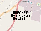 Anfahrt zum Ava woman Outlet  in Ingolstadt (Bayern)