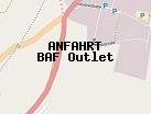 Anfahrt zum BAF Outlet  in Fischbach (Thüringen)