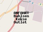 Anfahrt zum Bahlsen Kekse Outlet  in Hankensbüttel (Niedersachsen)