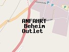 Anfahrt zum Beheim Outlet  in Obertshausen (Hessen)