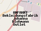 Anfahrt zum Bekleidungsfabrik Johanna Blohmann Outlet  in Polling (Bayern)