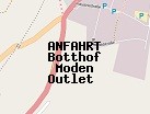 Anfahrt zum Botthof Moden Outlet  in Bielefeld (Nordrhein-Westfalen)