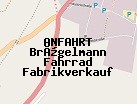 Anfahrt zum Brügelmann Fahrrad Fabrikverkauf in Sulzbach (Hessen)