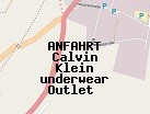 Anfahrt zum Calvin Klein underwear Outlet  in Ingolstadt (Bayern)