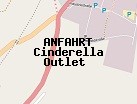 Anfahrt zum Cinderella Outlet  in Metzingen (Baden-Württemberg)