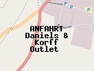 Anfahrt zum Daniels & Korff Outlet  in Euskirchen (Nordrhein-Westfalen)