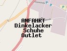 Anfahrt zum Dinkelacker Schuhe Outlet  in Bietigheim-Bissingen (Baden-Württemberg)