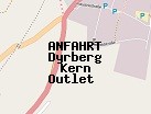 Anfahrt zum Dyrberg Kern Outlet  in Wolfsburg (Niedersachsen)