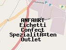 Anfahrt zum Eichetti Confect Spezialitäten Outlet  in Werneck (Bayern)