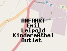 Anfahrt zum Emil Leipold Kindermöbel Outlet  in Ahorn (Bayern)
