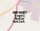 Anfahrt zum Engel Natur Outlet  in Pfullingen (Baden-Württemberg)