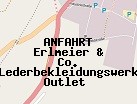 Anfahrt zum Erlmeier & Co. Lederbekleidungswerk Outlet  in Gerzen (Bayern)