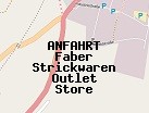 Anfahrt zum Faber Strickwaren Outlet Store in Töpen (Bayern)