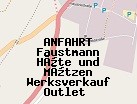 Anfahrt zum Faustmann Hüte und Mützen Werksverkauf Outlet  in Unteregg (Bayern)