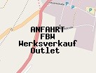 Anfahrt zum FBW Werksverkauf Outlet  in Lienen (Nordrhein-Westfalen)