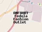 Anfahrt zum Fedola Fashion Outlet  in Kronach (Bayern)