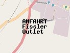 Anfahrt zum Fissler Outlet  in Idar-Oberstein (Rheinland-Pfalz)
