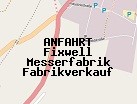 Anfahrt zum Fixwell Messerfabrik Fabrikverkauf in Nürnberg (Bayern)