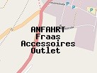 Anfahrt zum Fraas Accessoires Outlet  in Helmbrechts (Bayern)
