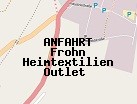 Anfahrt zum Frohn Heimtextilien Outlet  in Schauenstein (Bayern)