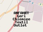 Anfahrt zum Geri Chiemsee Textil Outlet  in Sonthofen (Bayern)