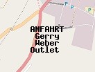 Anfahrt zum Gerry Weber Outlet  in Metzingen (Baden-Württemberg)
