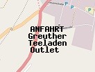 Anfahrt zum Greuther Teeladen Outlet  in Vestenbergsgreuth (Bayern)