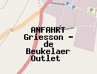 Anfahrt zum Griesson - de Beukelaer Outlet  in Kempen (Nordrhein-Westfalen)