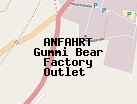 Anfahrt zum Gummi Bear Factory Outlet  in Boizenburg (Mecklenburg-Vorpommern)