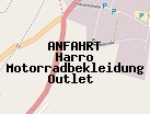 Anfahrt zum Harro Motorradbekleidung Outlet  in Rohrdorf (Baden-Württemberg)